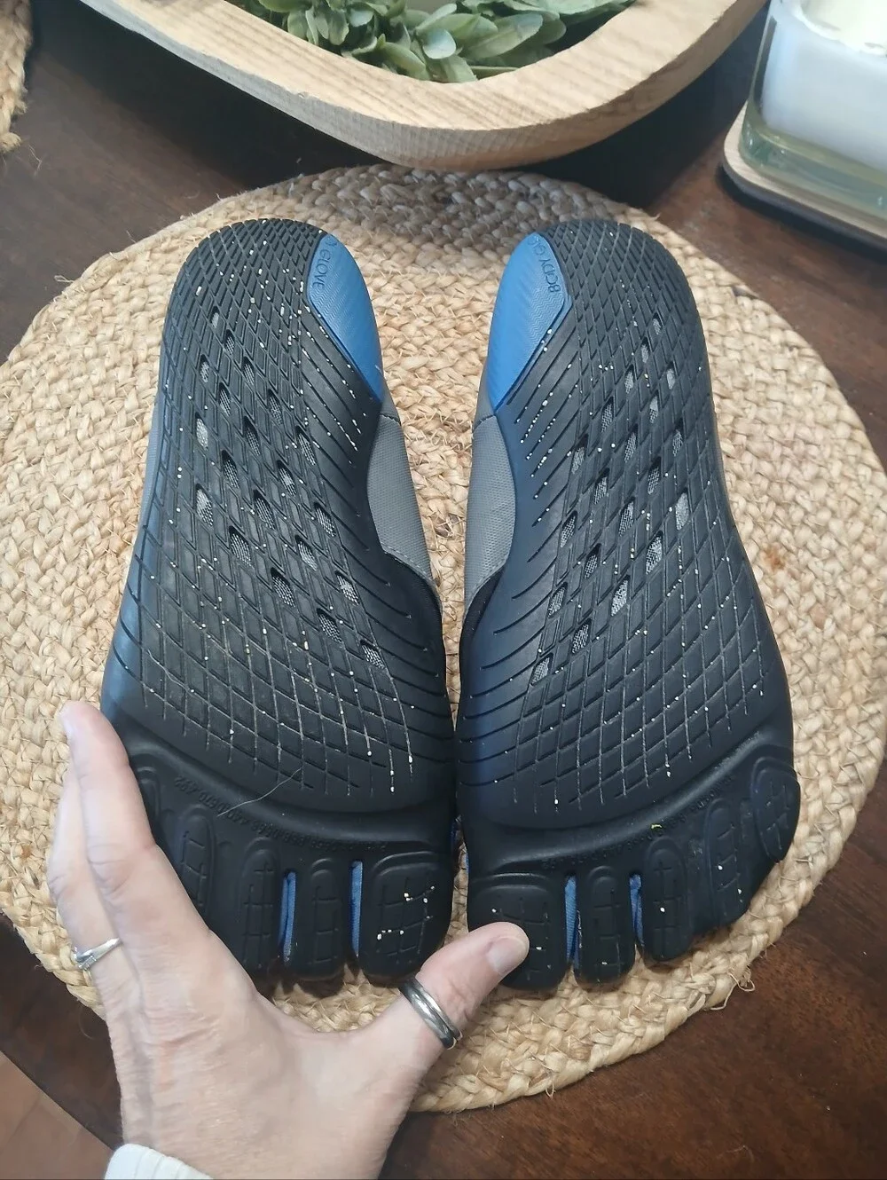 Body Glove Men’s Barefoot Max  Five-Toe Water Shoes Beach River Hiking Outdoor